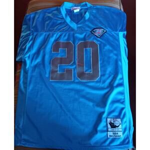 100% Authentic Mitchell & Ness 1994 Detroit Lions Barry Sanders Jersey Sz 52